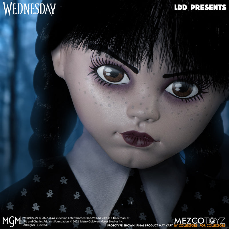 LIVING DEAD DOLLS-ADAMS FAMILY WEDNESDAY ADAMS.