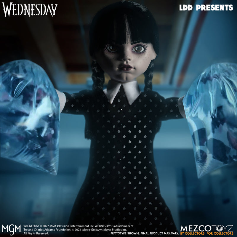 LIVING DEAD DOLLS-ADAMS FAMILY WEDNESDAY ADAMS.