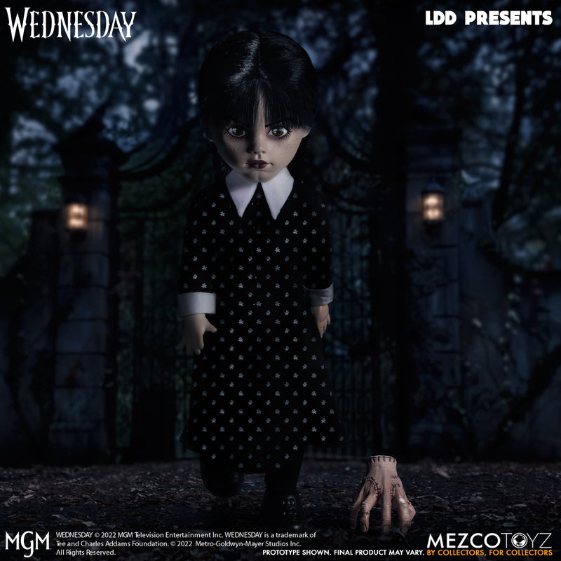 LIVING DEAD DOLLS-ADAMS FAMILY WEDNESDAY ADAMS.