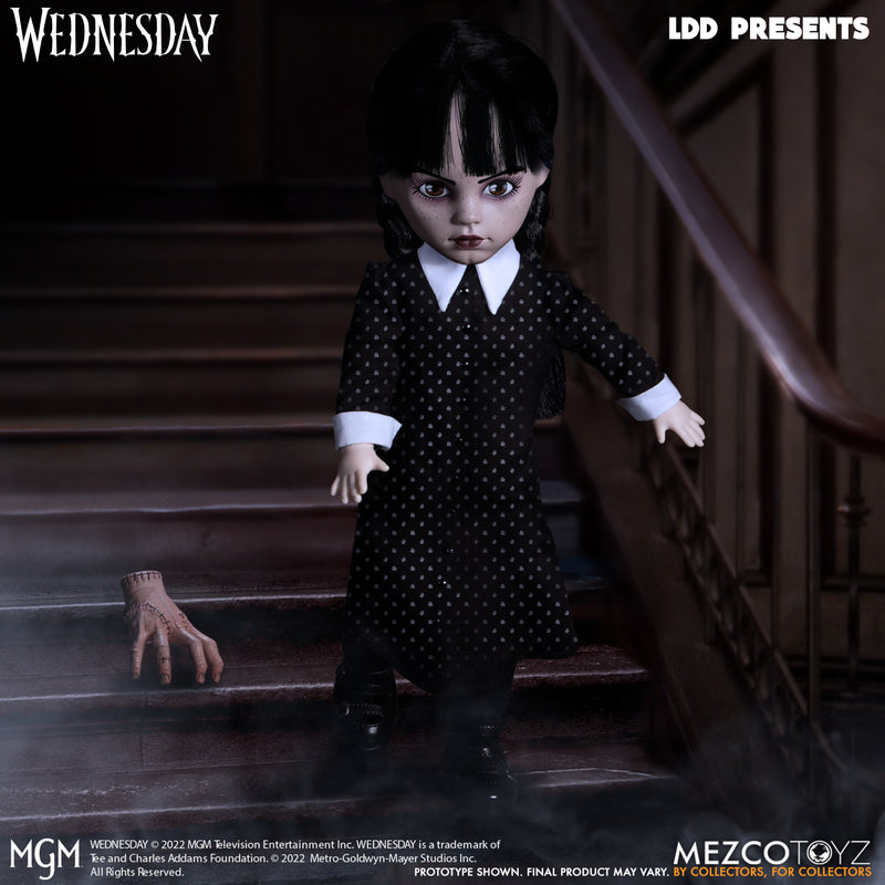 LIVING DEAD DOLLS-ADAMS FAMILY WEDNESDAY ADAMS.