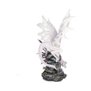 Aarya Dragon Guardian 59cm:-Aarya Dragon Guardian Dragon & Fairy Figurine 59cm