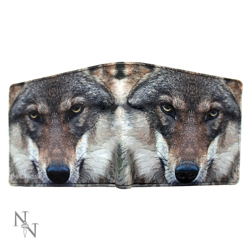 Portrat of a Wolf Wallet.