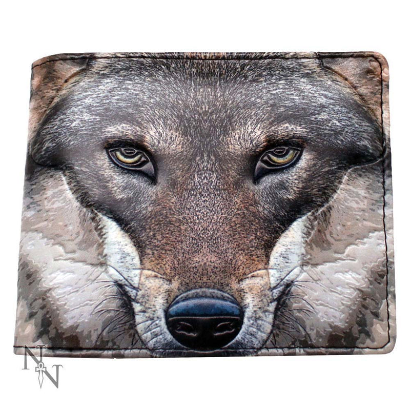 Portrat of a Wolf Wallet.