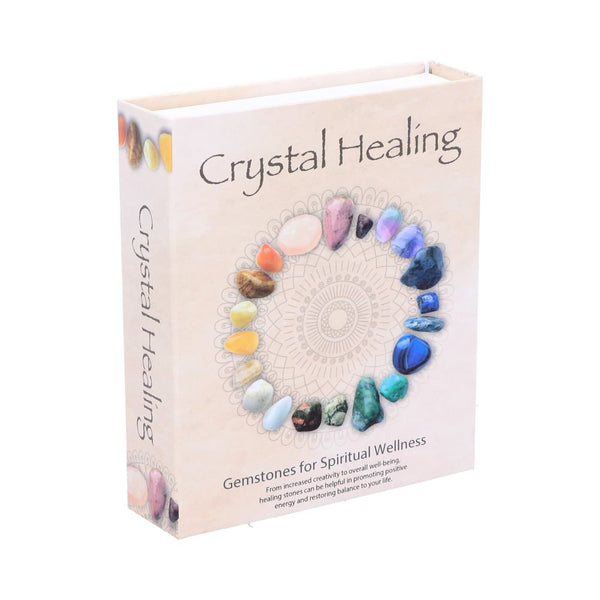 Crystal Healing:-Crystal Healing Set of 12 Stones promoting spiritual wellness.