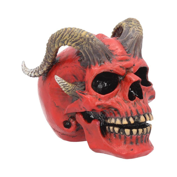 Tenacious Demon 13.3cm-Tenacious Beelzeboss Demon Skull Ornament.