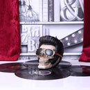 Uh Huh 17cm-Uh Huh The King Elvis Skull Figurine.