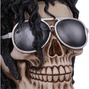 Bad 16.5cm-Bad Michael Jackson King of Pop Inspired Skull Ornament.