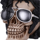 Bad 16.5cm-Bad Michael Jackson King of Pop Inspired Skull Ornament.
