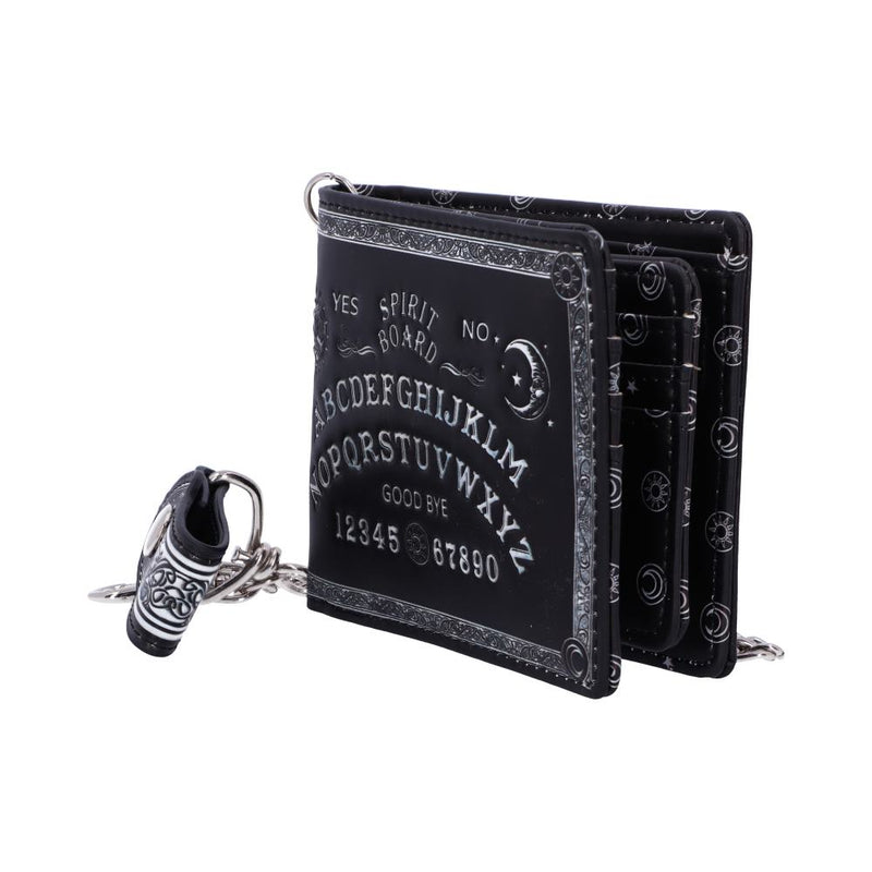 Nemesis Now Spirit Board Embossed Purse Ouija Wallet Black 18.5cm