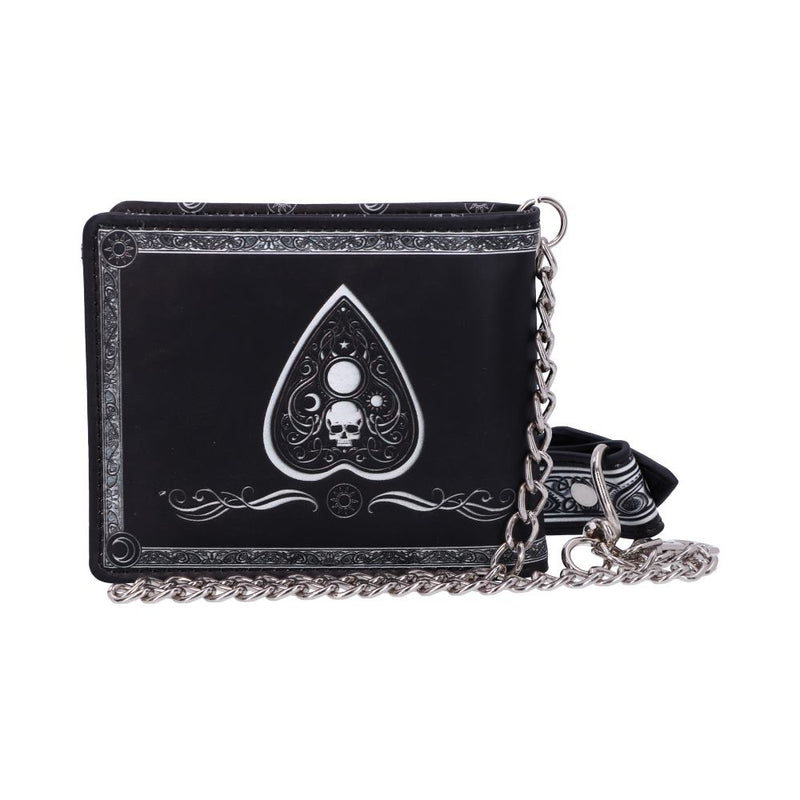 Nemesis Now Spirit Board Embossed Purse Ouija Wallet Black 18.5cm