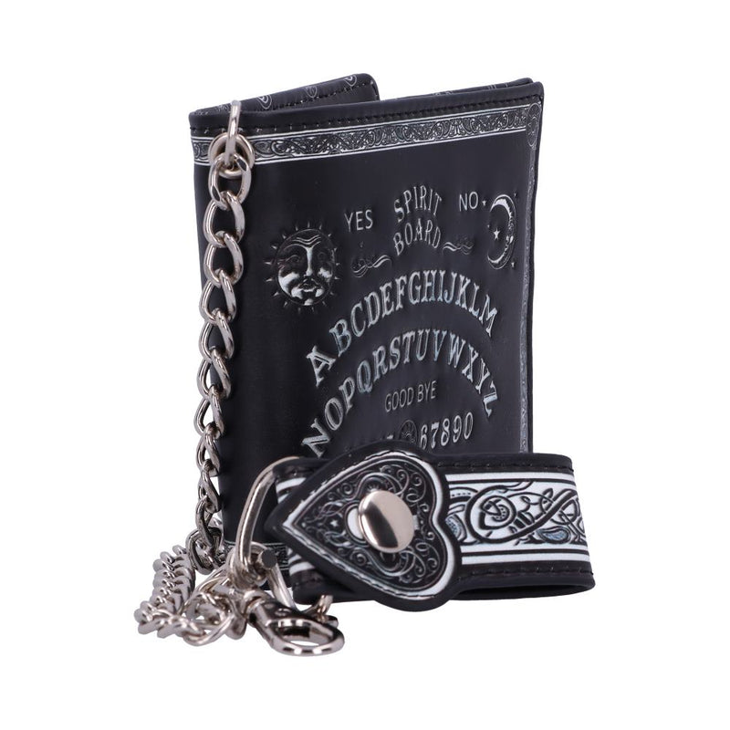 Nemesis Now Spirit Board Embossed Purse Ouija Wallet Black 18.5cm