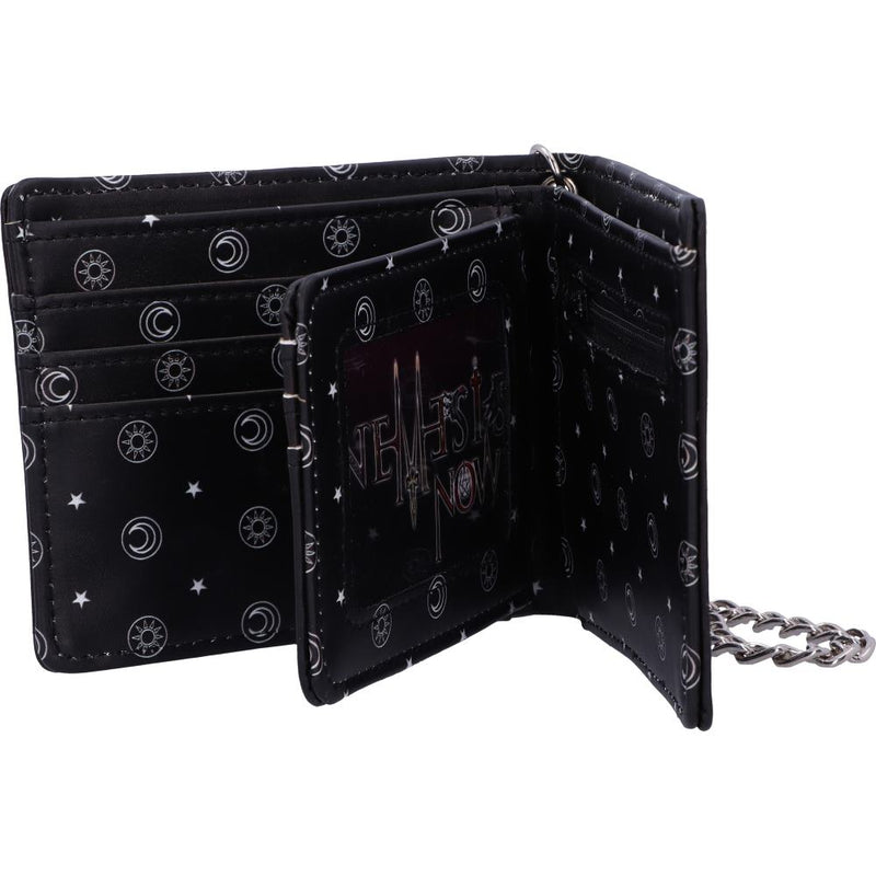 Nemesis Now Spirit Board Embossed Purse Ouija Wallet Black 18.5cm