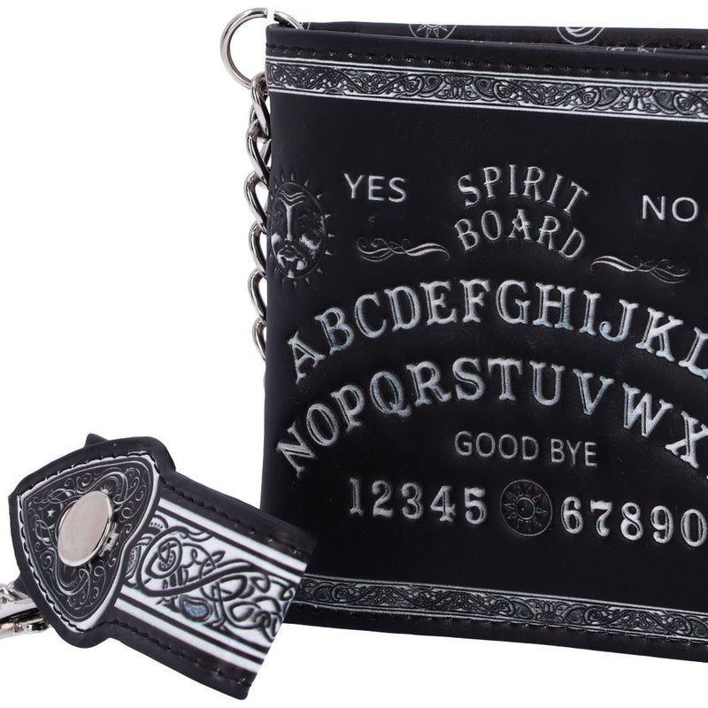 Nemesis Now Spirit Board Embossed Purse Ouija Wallet Black 18.5cm