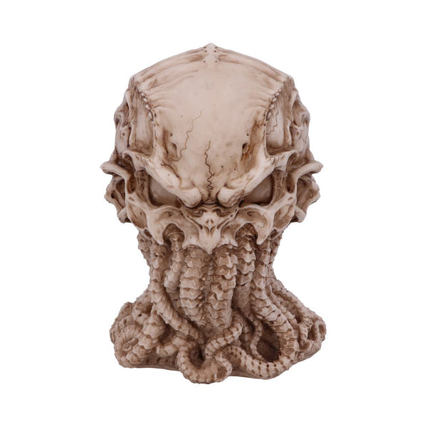 Cthulhu Skull (JR)- 20cm James Ryman Green Cthulhu Skull Figurine Ornament.