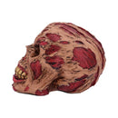 The Hoard 17cm- The Hoard Rotting Zombie Skull Ornament.
