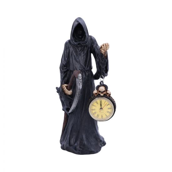 The Reaping {Reaper holding clock figurine} 39.5cm.