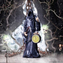 The Reaping {Reaper holding clock figurine} 39.5cm.
