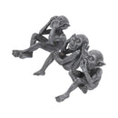 Three Wise Goblins 12cm:-Three Wise Goblins Figurine Gargoyle Ornaments.