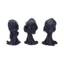 Three Wise Reapers 11cm-See No Hear No Speak No Evil Cartoon Grim Reapers.