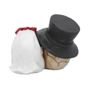 Together Forever (16cm) Twin Skulls