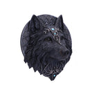 Wolf Moon 30cm [Dark Gothic Magical Wolf Moon Wall Hanging Plaque.]