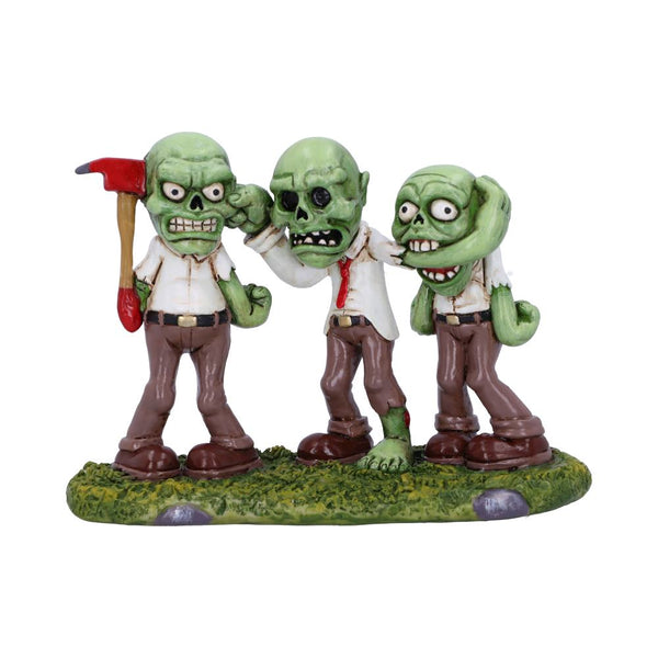 Three Wise Zombies 15.5cm Three Wise Zombies Horror Undead Creature Figurine.