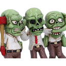 Three Wise Zombies 15.5cm Three Wise Zombies Horror Undead Creature Figurine.